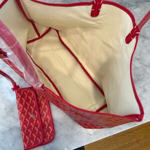 Foyard Red Tote, Brand New